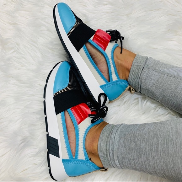 Shoes - Multi cutout platform sneaker